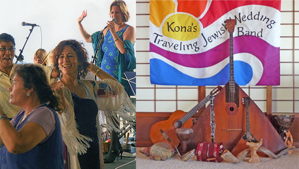 Kona's Traveling Jewish Wedding Band